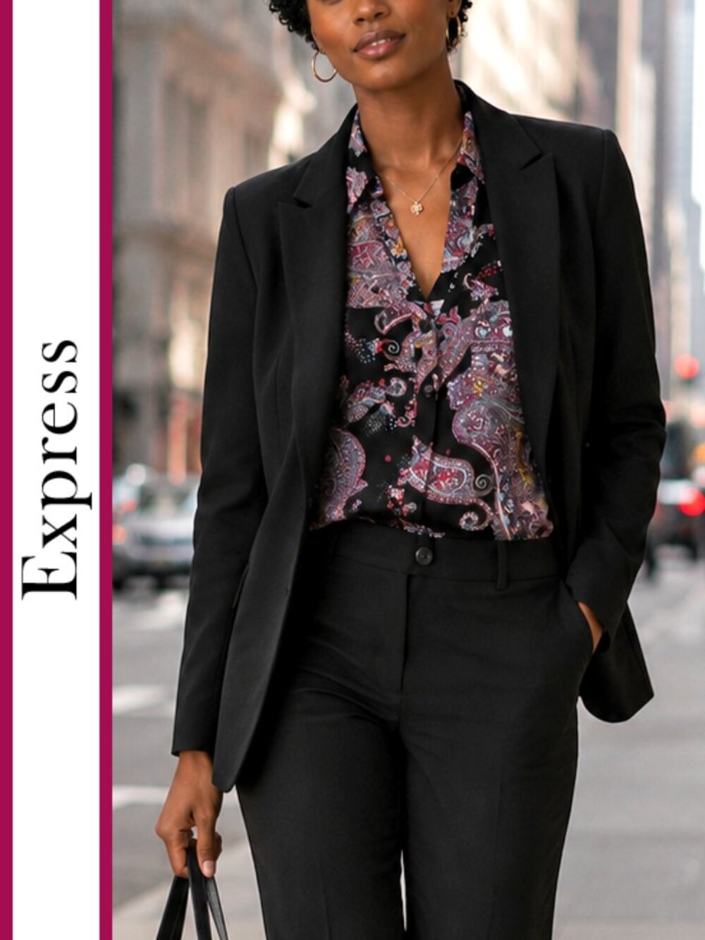 Express | Paisley Print Original Portofino Shirt